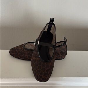 H&M Leopard Print Women's Ballet Flats